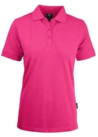 Aussie Pacific Ladies' Claremont Polo Shirt 2315 Casual Wear Aussie Pacific Pink 6